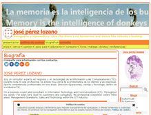 Tablet Screenshot of joseperezlozano.com